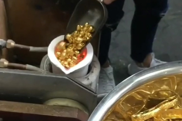 熔金爐黃金熔煉爐中頻熔爐黃金珠寶首飾熔煉制金塊