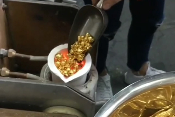 黃金熔煉爐熔金爐中頻熔煉黃金機器