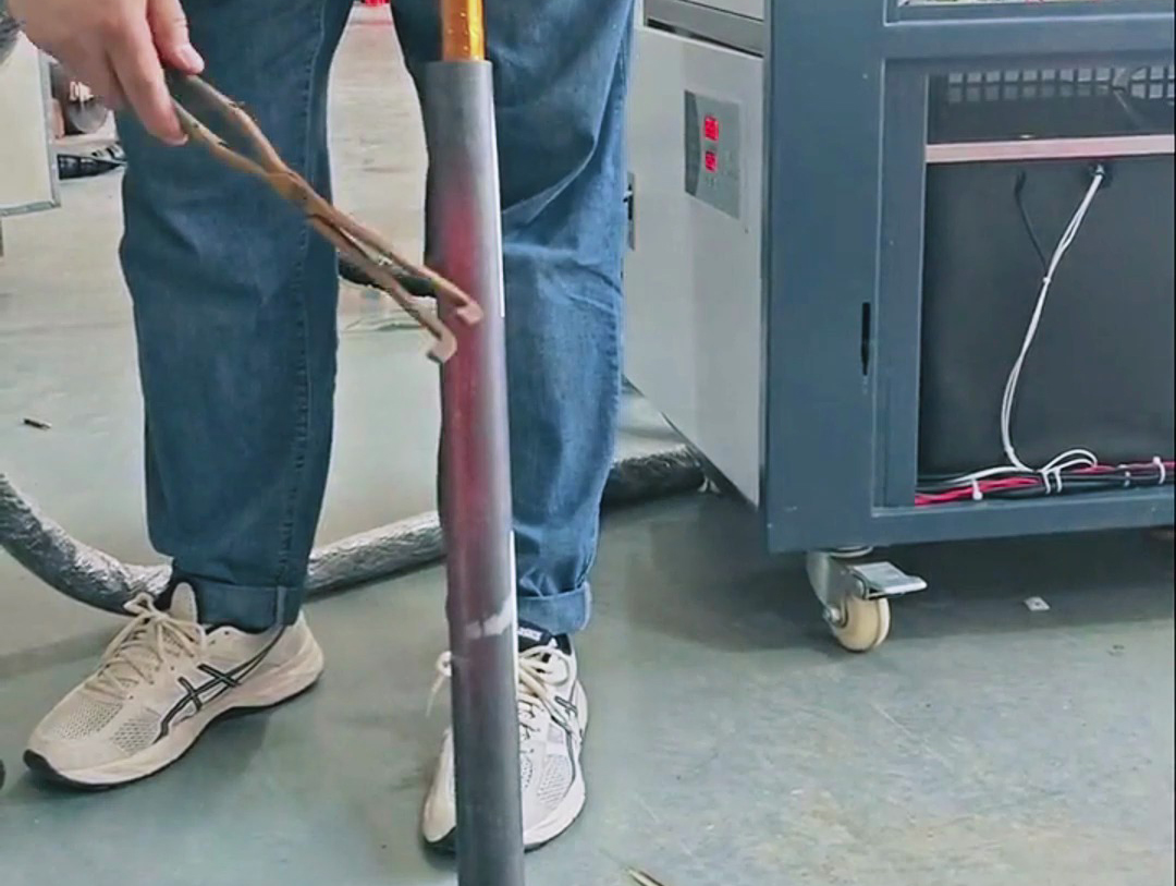 海拓手持式高頻機(jī)：鋼管內(nèi)孔加熱性能實(shí)測(cè)與應(yīng)用探索