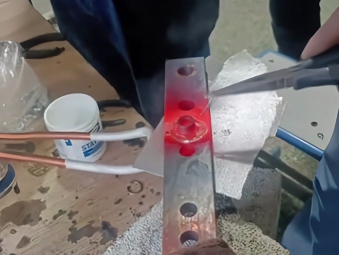 高頻感應(yīng)釬焊：紫銅焊接的理想方案，非接觸局部加熱破解過熱難題