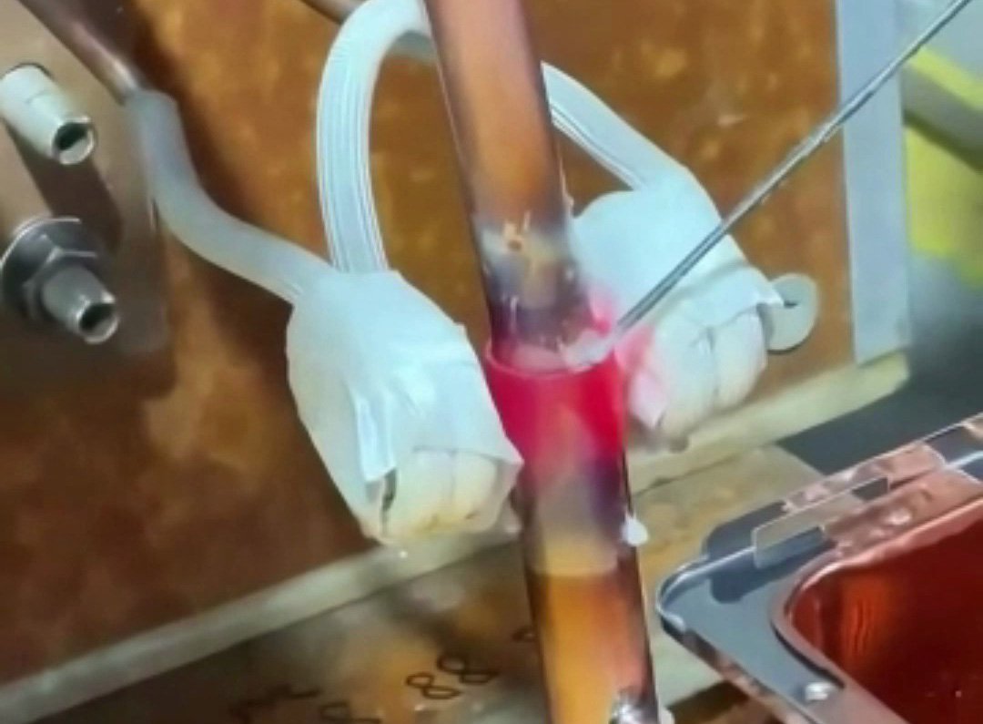銅管焊接告別虛焊漏焊！海拓高頻焊接設備精準破局