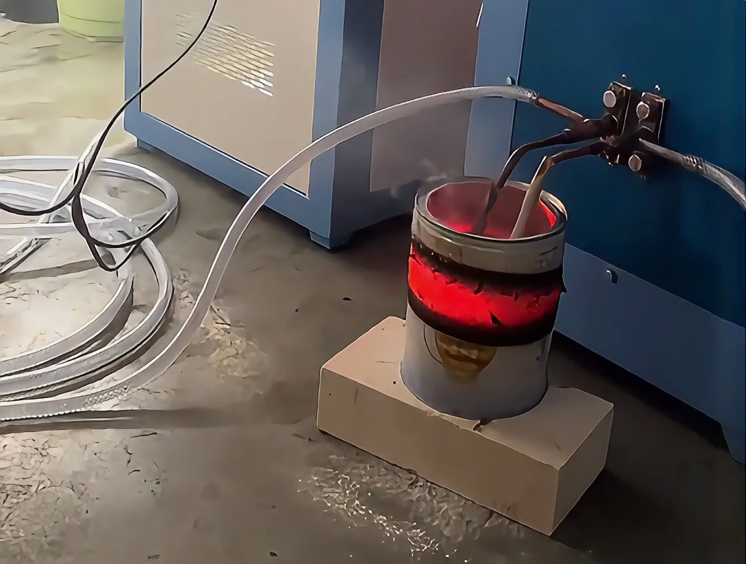 超音頻加熱設備實測，快速加熱效果驚人，感受一下感應加熱速度