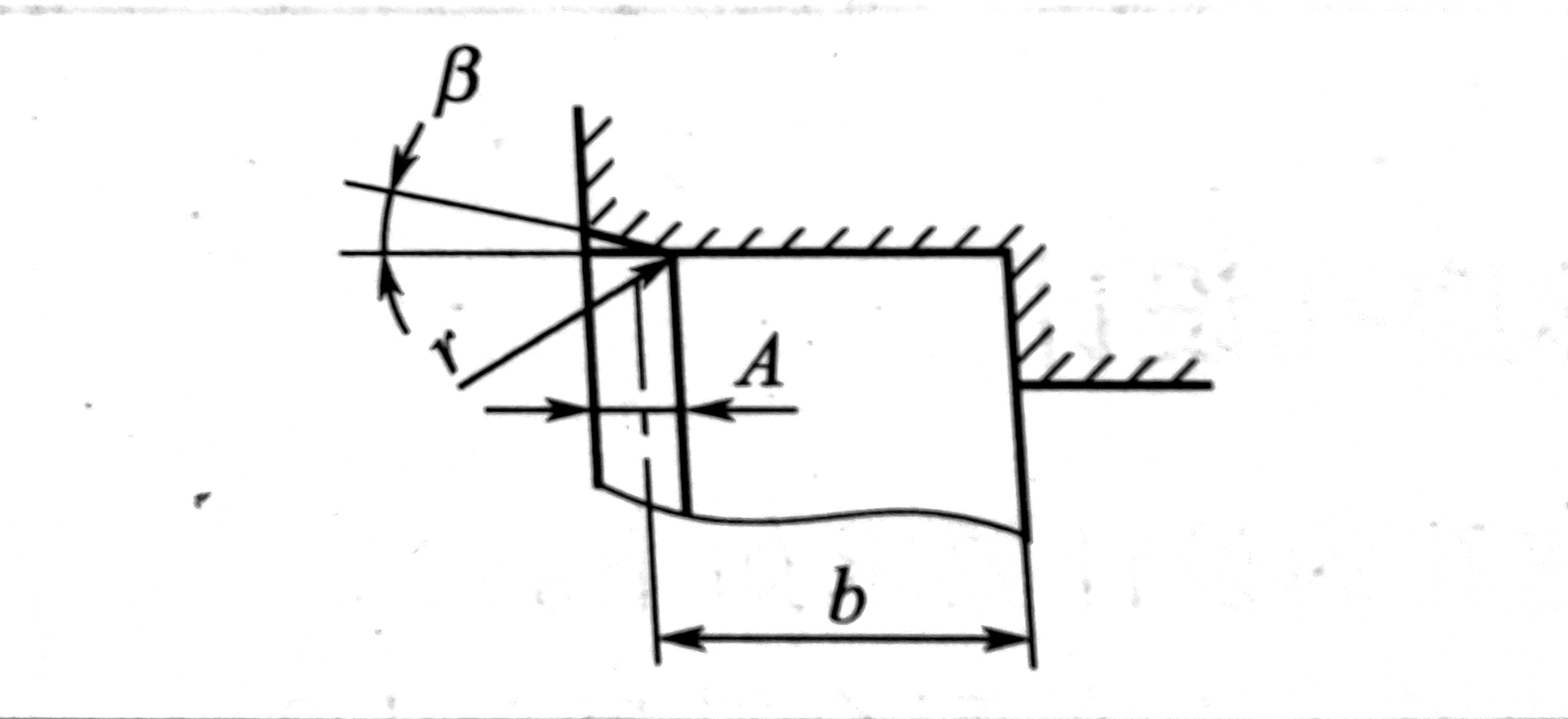 骨架油封安裝孔倒角示意圖